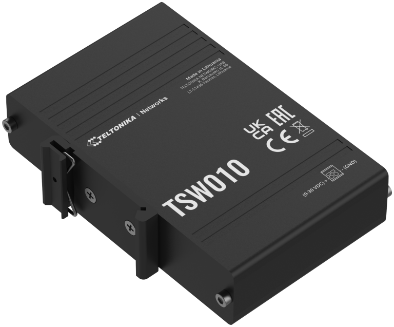 DIN RAIL ETHERNET SWITCH