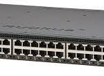 48-port 10MbE/100MbE/1GbE PoE+