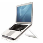 מגביה מחשב נייד לבן Qu Laptop I-Spire