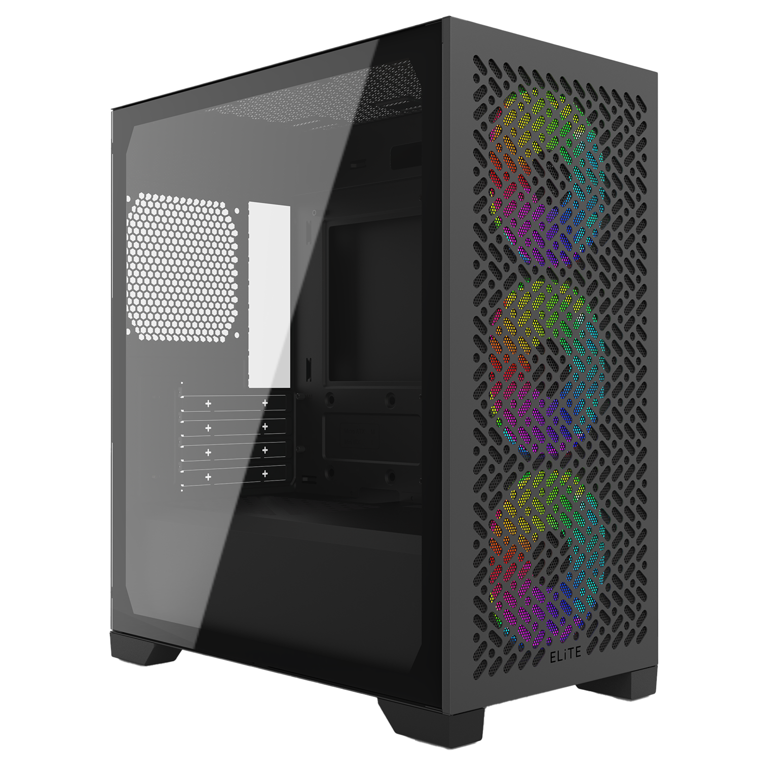 CM CASE ELITE 302 ARGB BK
