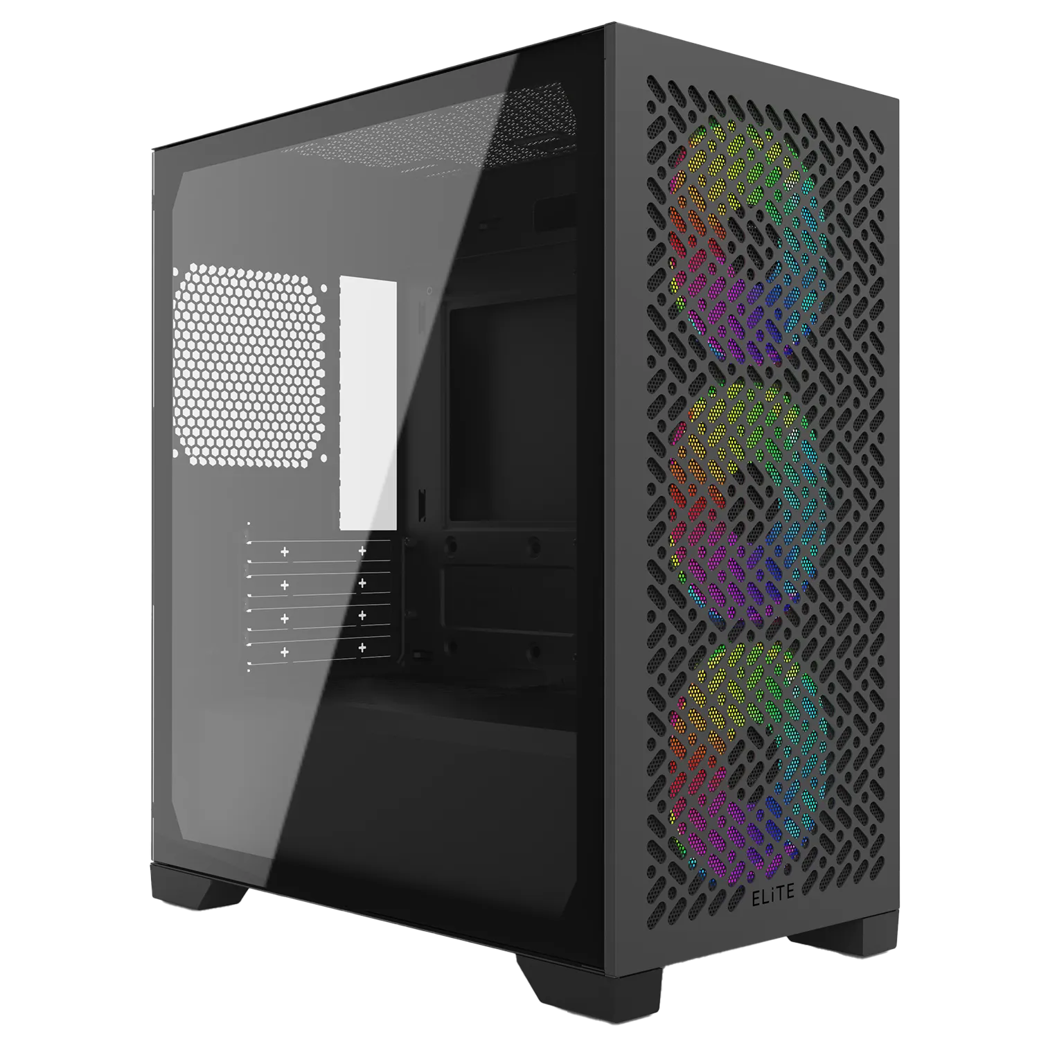 CM CASE ELITE 302 ARGB BK