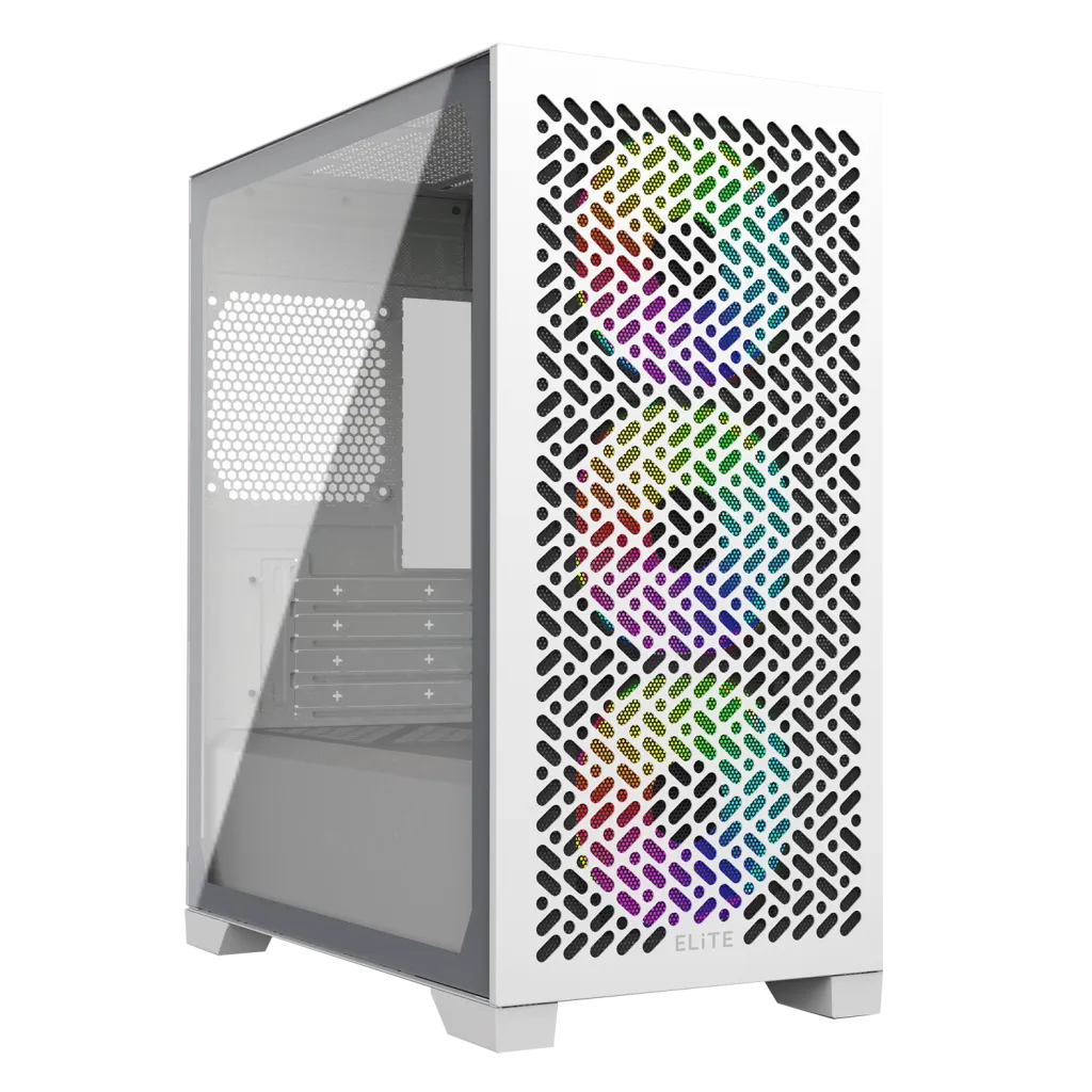 CM CASE ELITE 302 ARGB WH