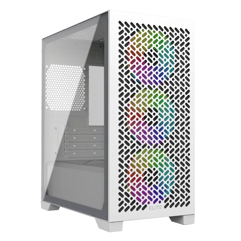 CM CASE ELITE 302 ARGB WH