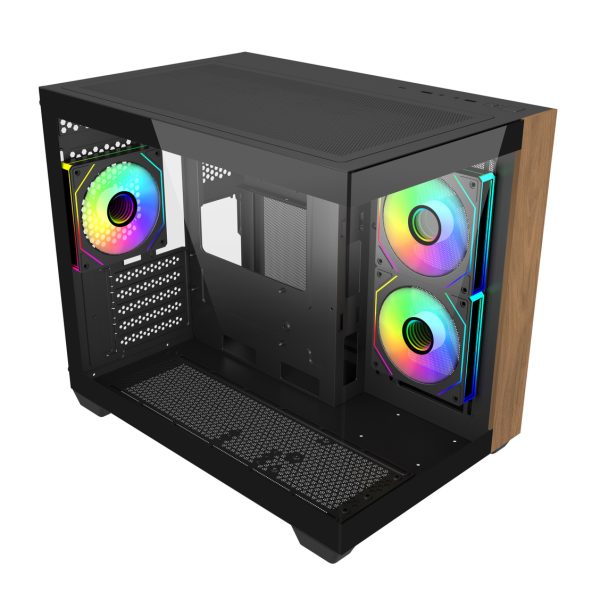CMCASE ELITE481 WOOD BK