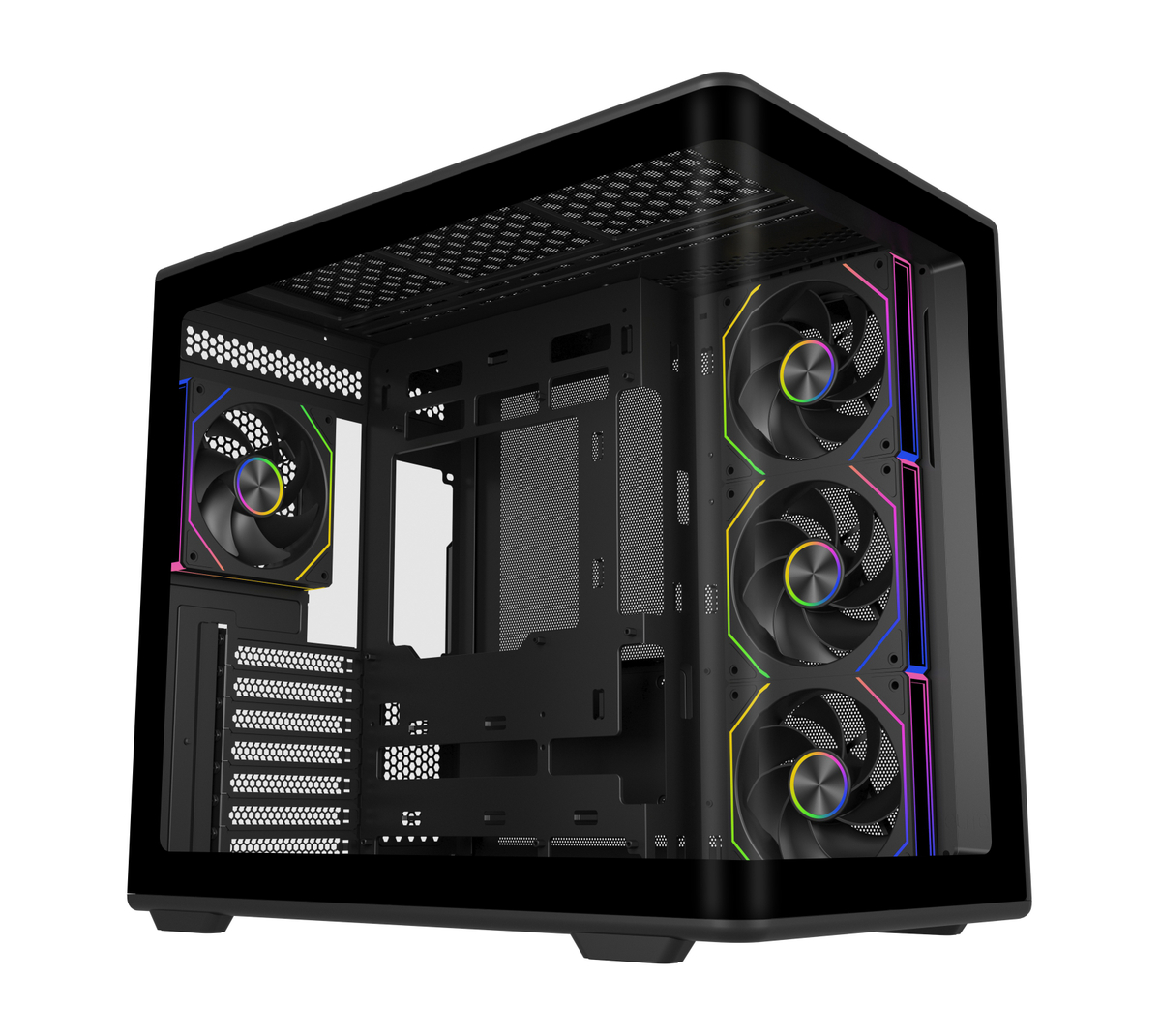 CMCASE ELITE600(4 FANS)BK