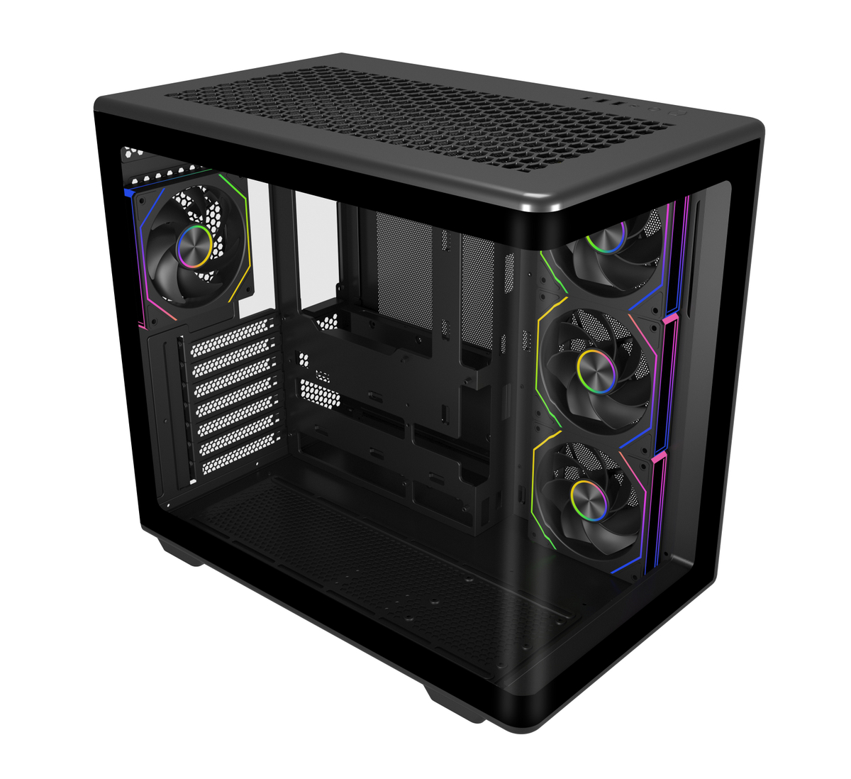 CMCASE ELITE600(4 FANS)BK