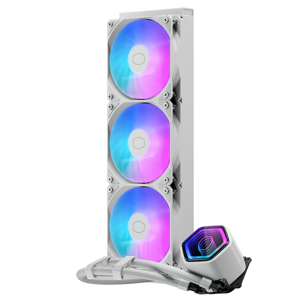 קירור נוזלי WHITE 360L MasterLiquid CM