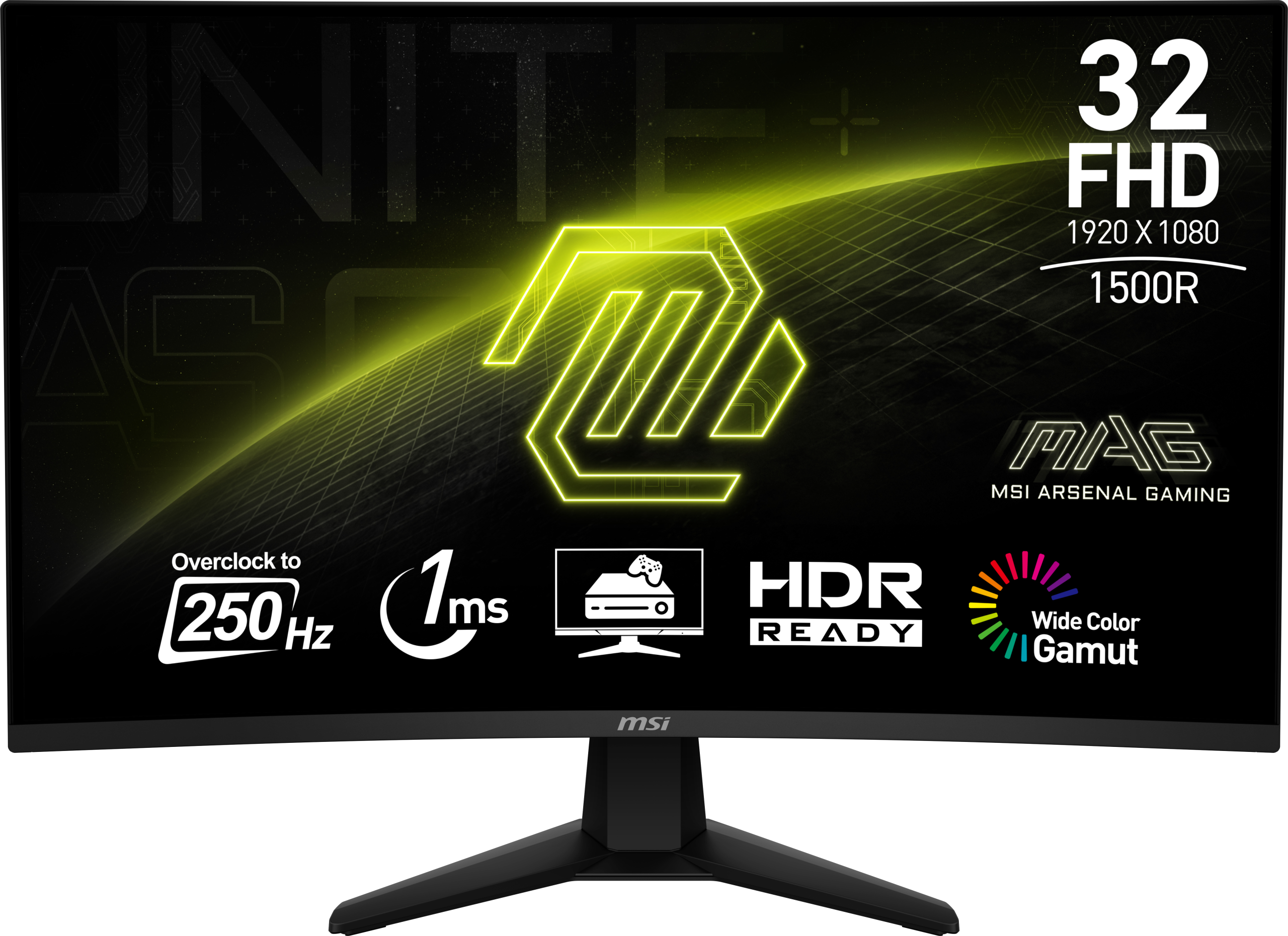 32C6X 32" CURVED 250Hz