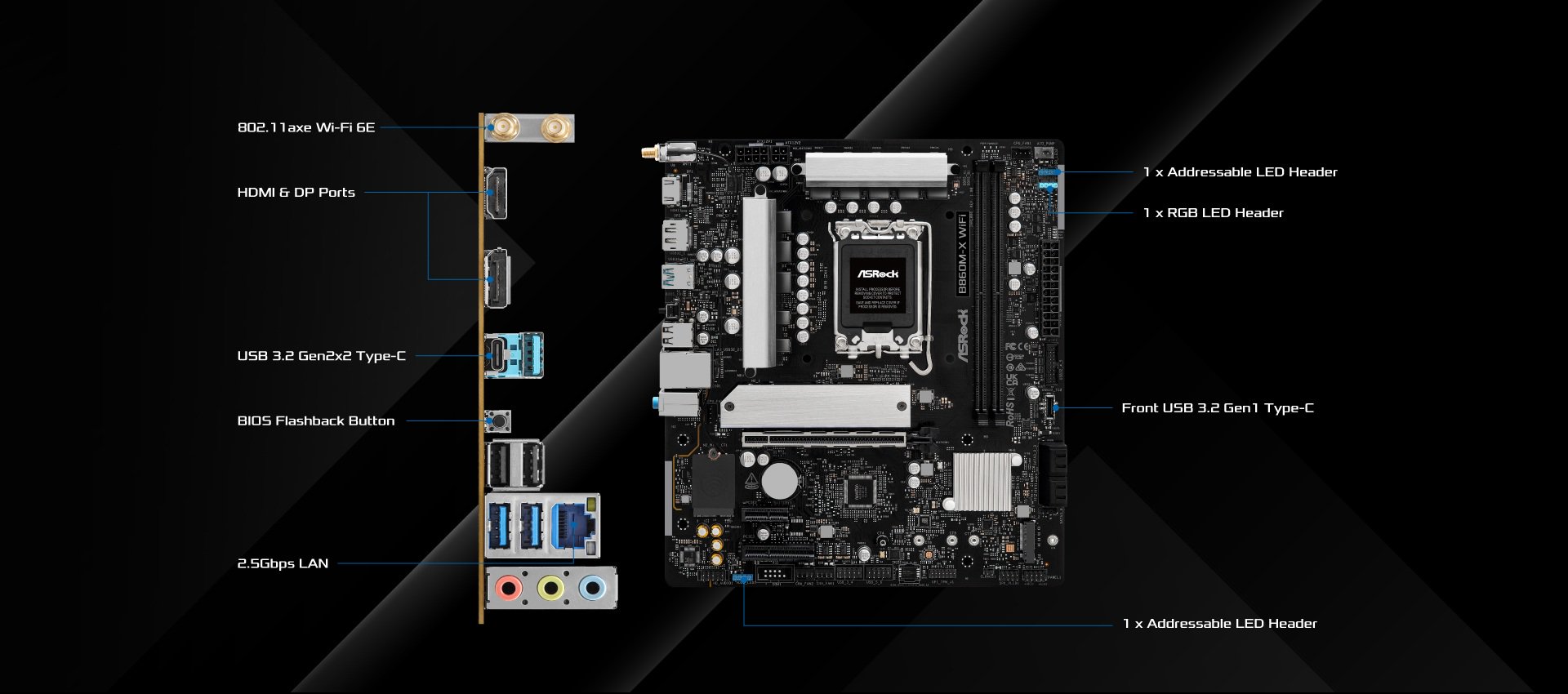 MB ASR B860M-X WIFI 1851