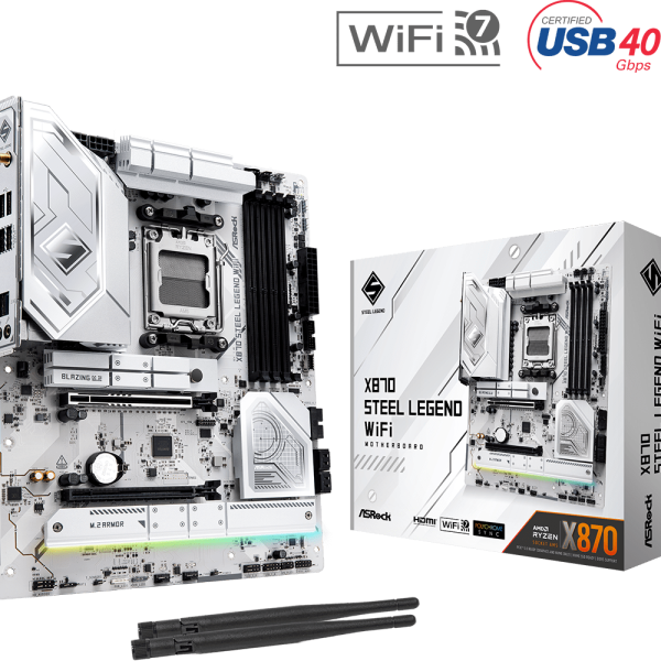MB ASR X870 STEEL LEGEND W