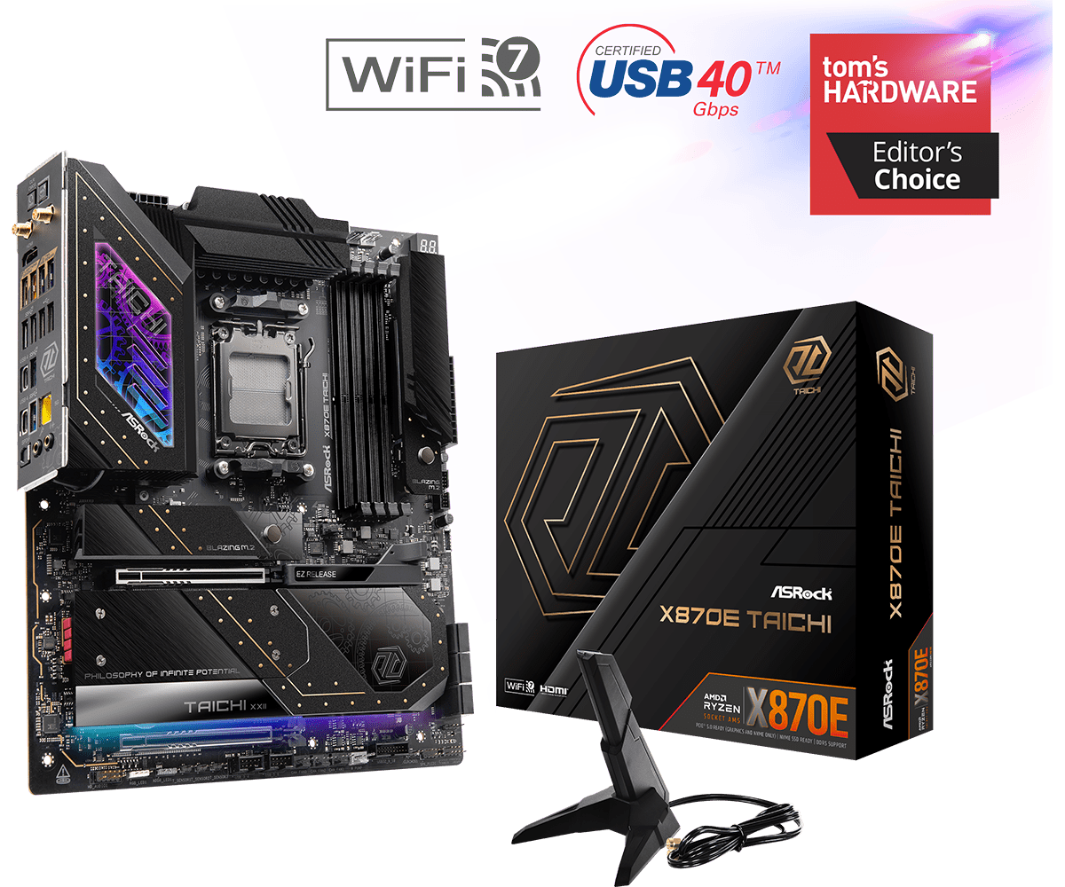MB ASR X870E TAICHI EATX