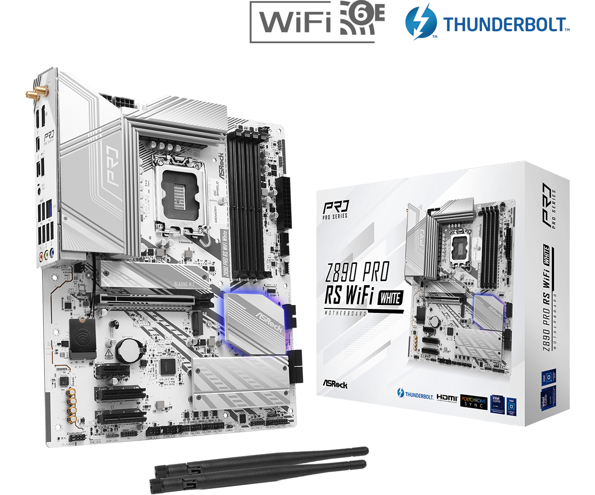 MB ASR Z890 PRO-RS WIFI W