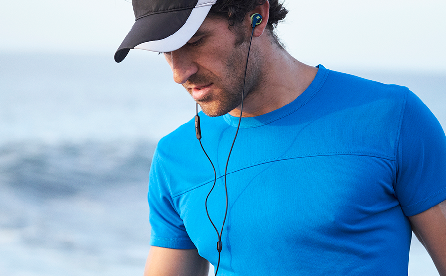 אוזניות ספורט חוטיות ENDURANCE RUN 3C USB-C