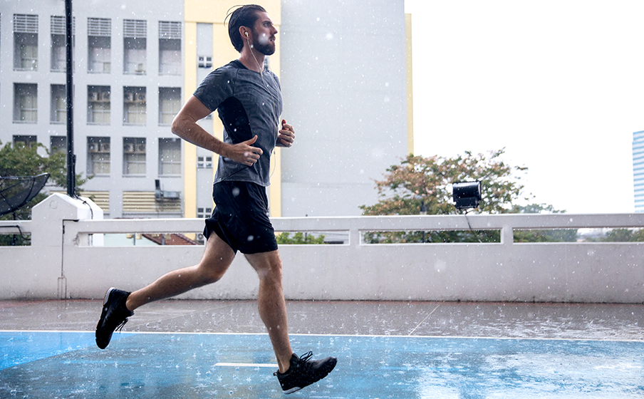 אוזניות ספורט חוטיות ENDURANCE RUN 3C USB-C