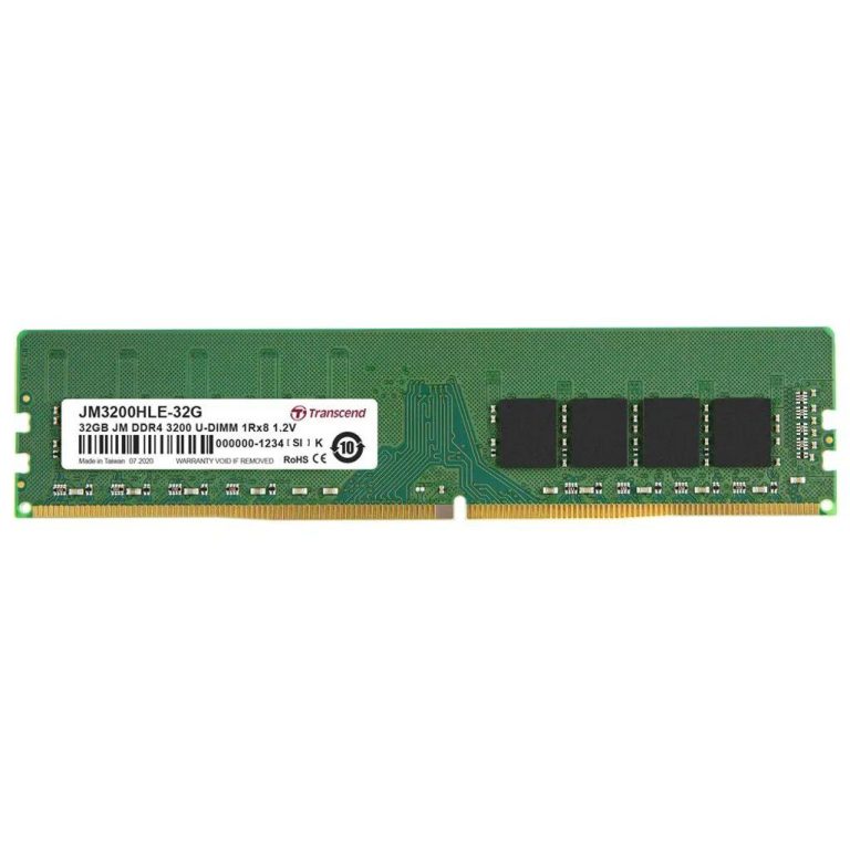 זיכרון למחשב נייח Transcend JM3200HLE-32G DDR4 3200MHz
