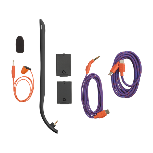 JBL Quantum 950 - Black - Wireless multiplatform gaming headset with adaptive Noise Cancelling - Detailshot 11 image number null אוזניות גיימינג אלחוטיות + מיקרופון Quantum 950 מבית JBL