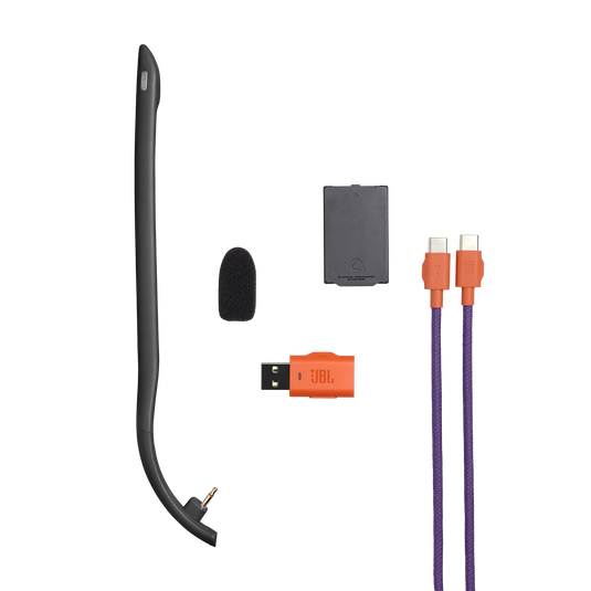 JBL Quantum 650 - Black - Wireless multiplatform gaming headset - Detailshot 11 image number 6 אוזניות גיימינג אלחוטיות + מיקרופון Quantum 650 מבית JBL