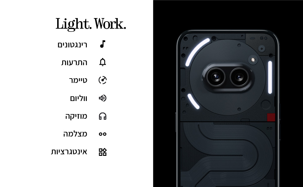 סמארטפון NOTHING (2A) 8GB+128GB
