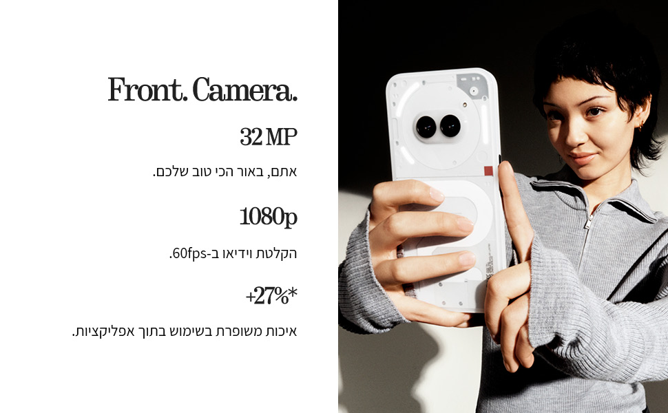סמארטפון NOTHING (2A) 8GB+128GB