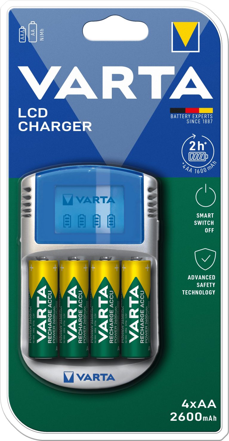LCD CHARGER 4XAA&12V&USB