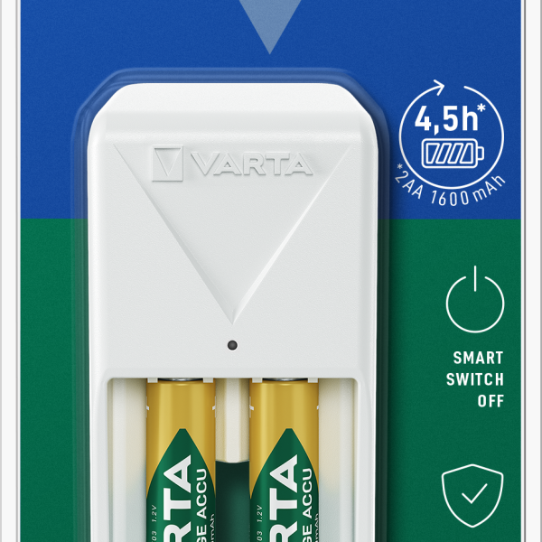 4/CARTON MINICHARGER 2XAAA 800MAH