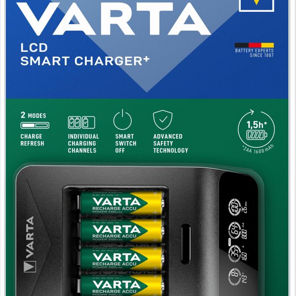 LCD SMART CHARGER 4XAA
