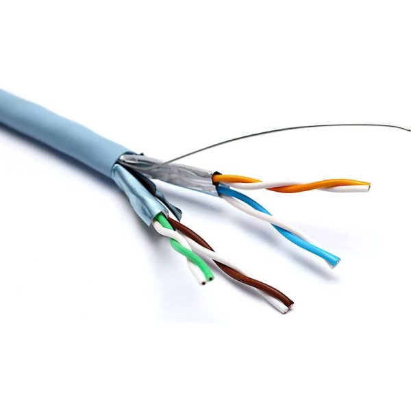 כבל 10G 23AWG U/FTP CAT6A תוף 500 מטר