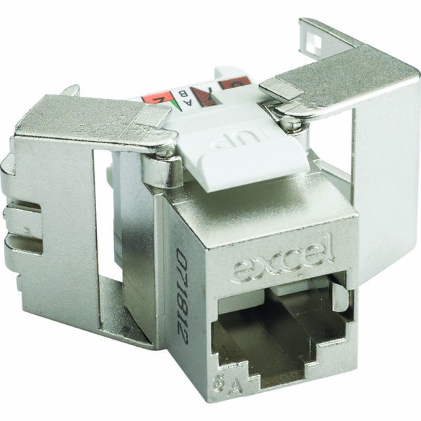 קיסטון low-profile-screened CAT6A EXCEL