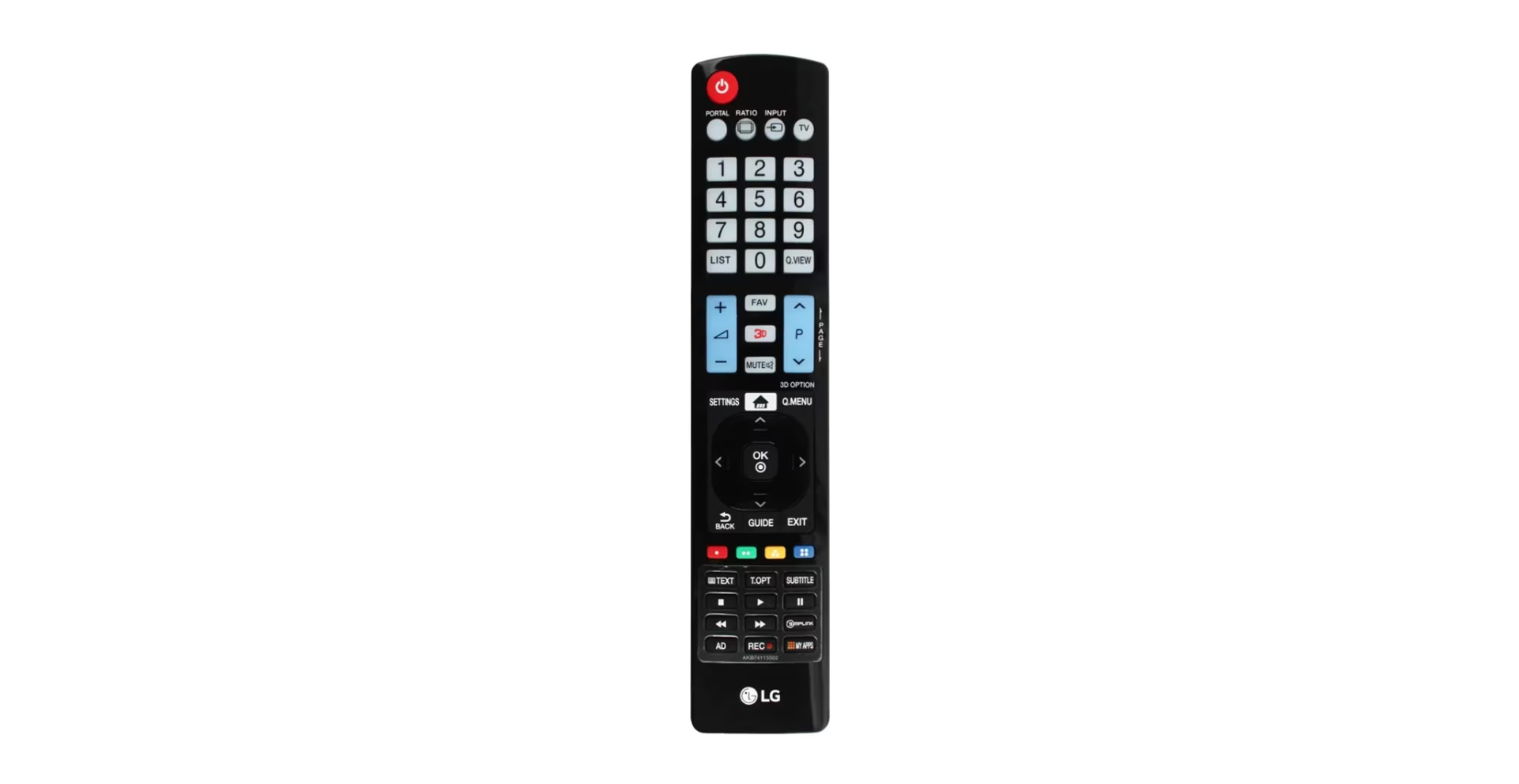 שלט רחוק LG דגם AN-CR500