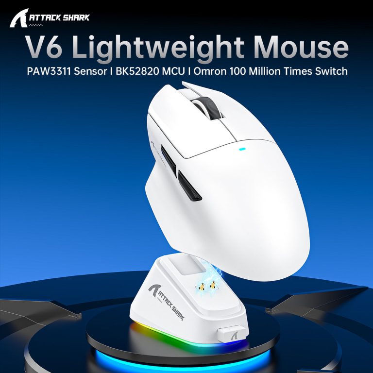 V6 מבית ATTACK SHARK – תמונת מוצר 2