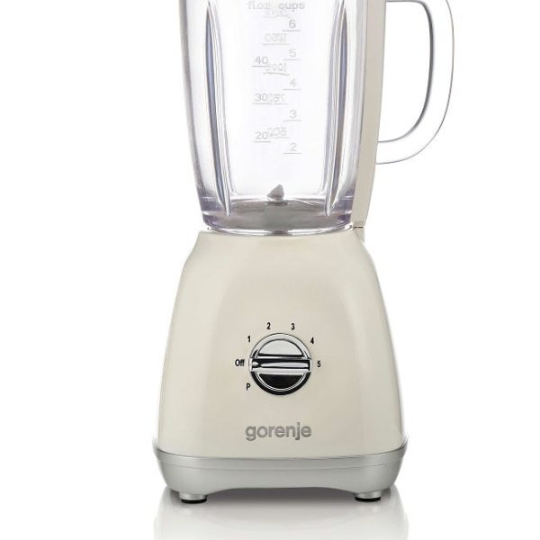 בלנדר בצבע שמנת gorenje בעיצוב רטרו דגם B800RL