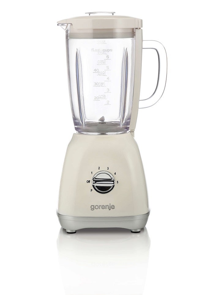 בלנדר בצבע שמנת gorenje בעיצוב רטרו דגם B800RL