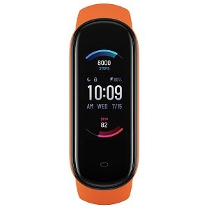 שעון צמיד Amazfit דגם BAND 5 צבע Orange