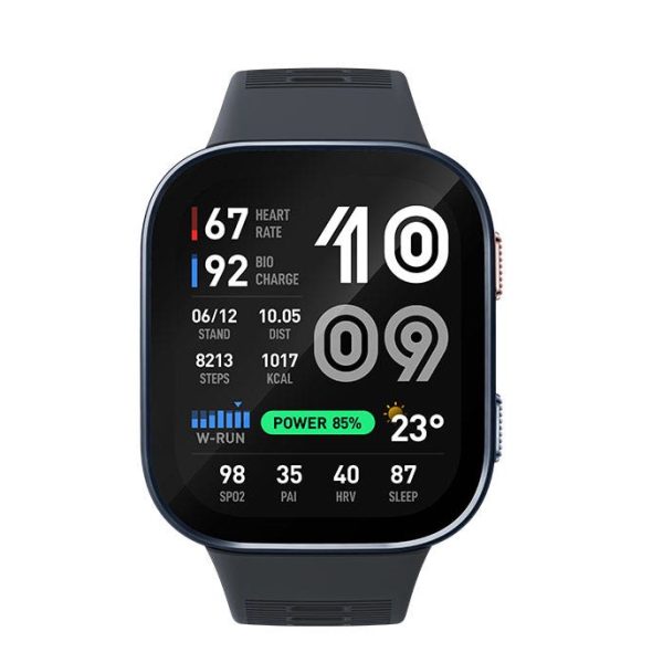 שעון חכם אלגנטי דגם Amazfit BIP MAX בצבע Carbon Gray