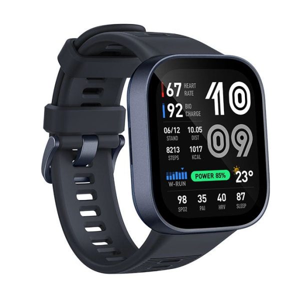 שעון חכם אלגנטי דגם Amazfit BIP MAX בצבע Dark Blue