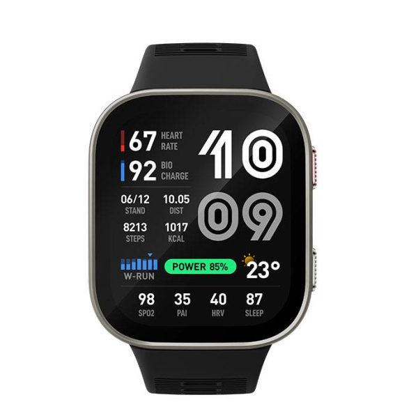 שעון חכם אלגנטי דגם Amazfit BIP MAX בצבע Silver