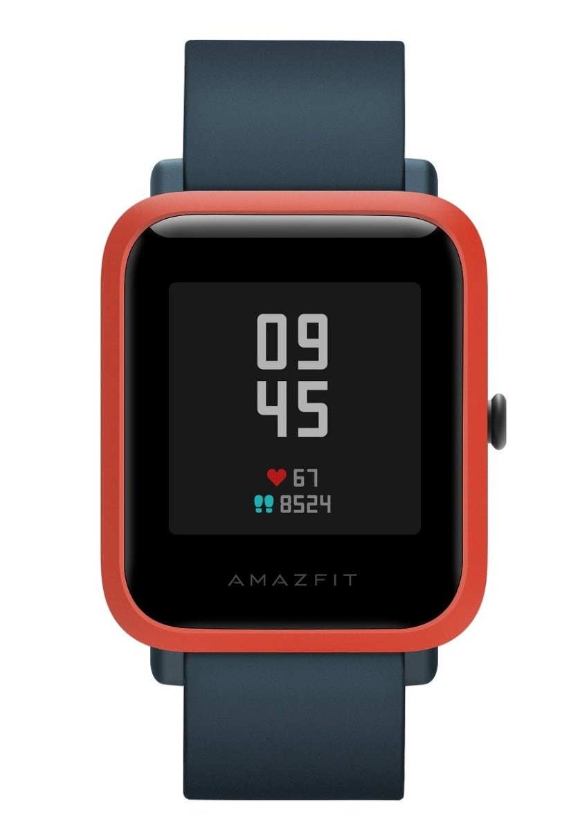 שעון חכם Amazfit דגם BIP S בצבע Red Orange