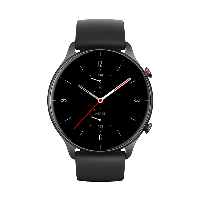שעון אלגנטי Amazfit דגם GTR 2E צבע Obsidian Black