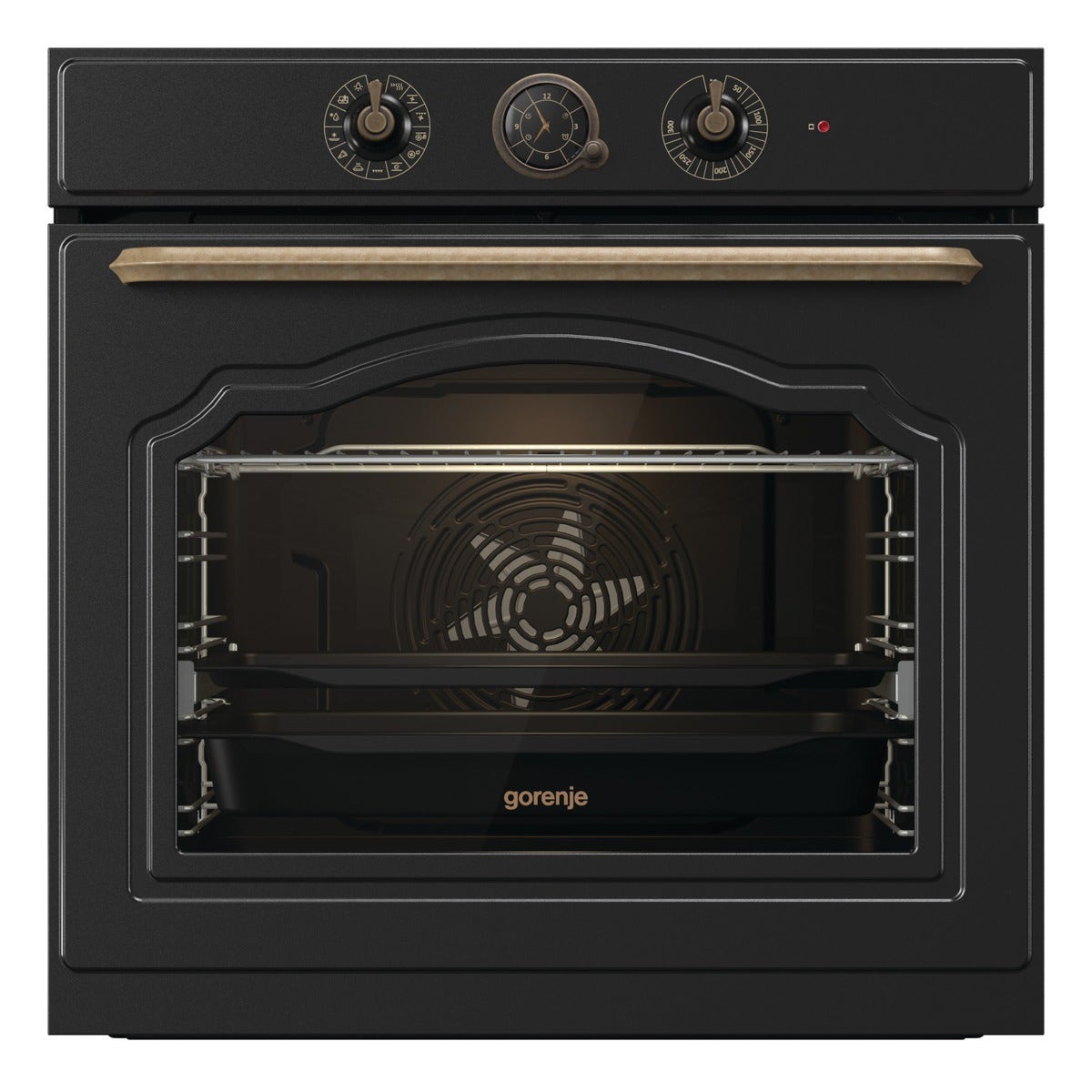 תנור בנוי gorenje בגימור שחור דגם BOS67372CLB - תמונה נוספת