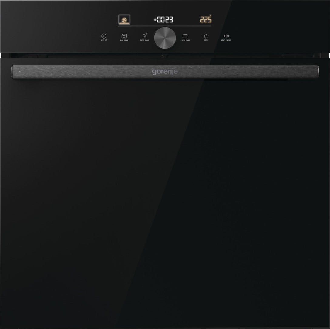 תנור בנוי gorenje בגימור זכוכית שחורה 60 ס"מ BLACK4 BOS6747A05DG