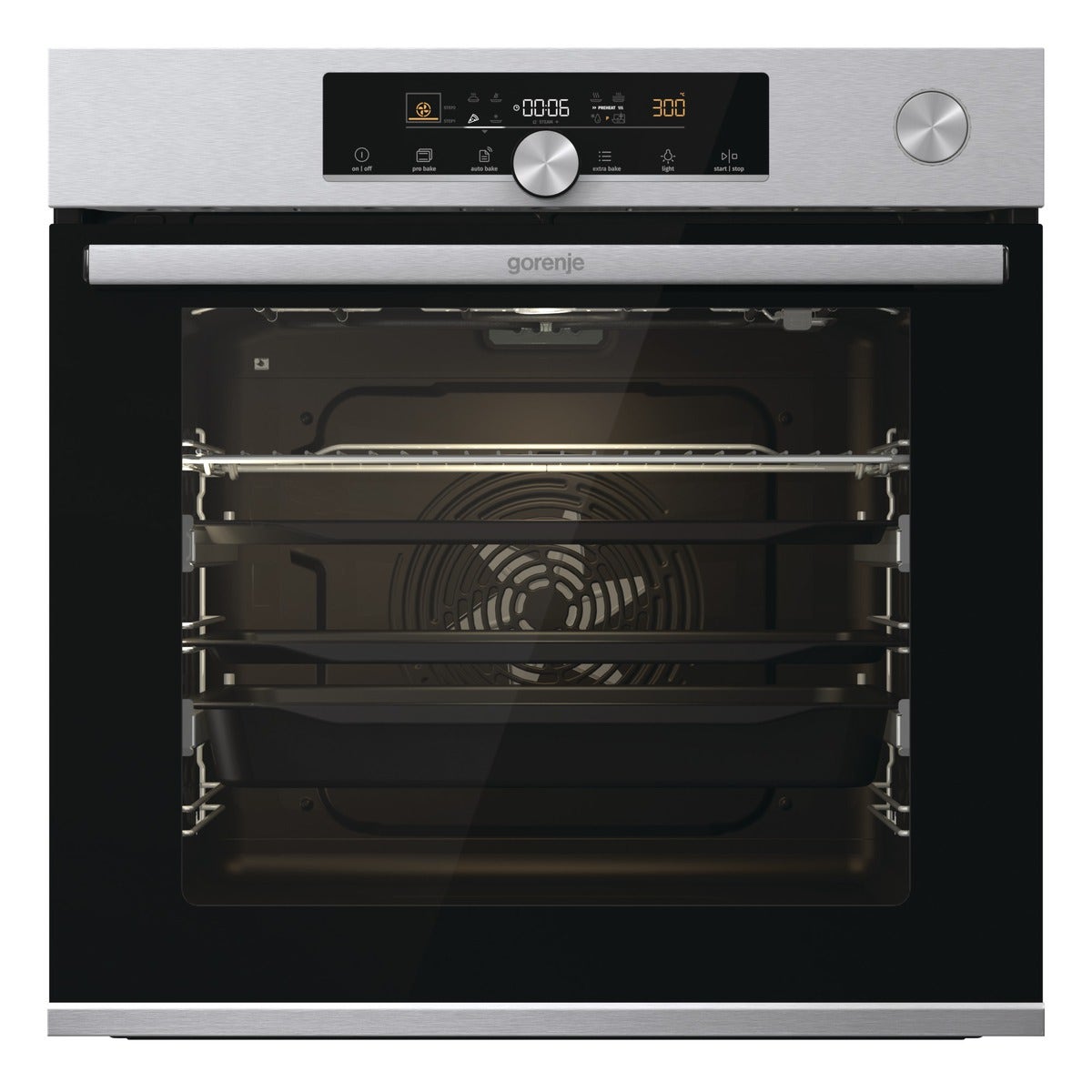 תנור בנוי gorenje בגימור נירוסטה דגם BSA6747A04X