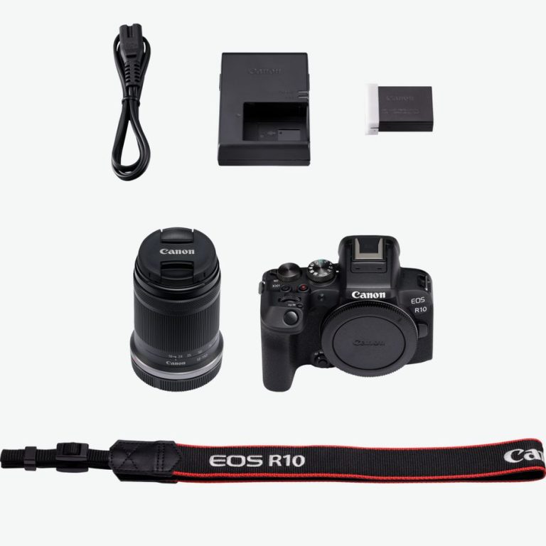 מצלמת מירורלס Canon R10 + RF-S 18-150 STM