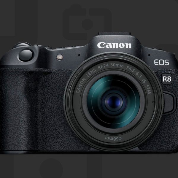 מצלמת מירורלס Canon R8 + RF 24-50 F/4.5-6.3 IS STM