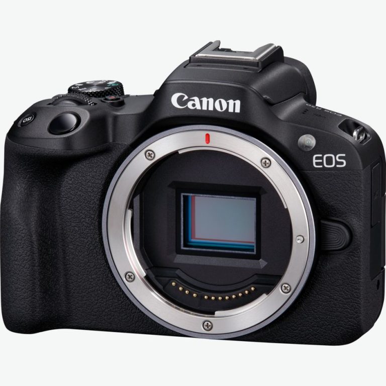 מצלמת מירורלס Canon R50 BK + RF-S 18-45 S