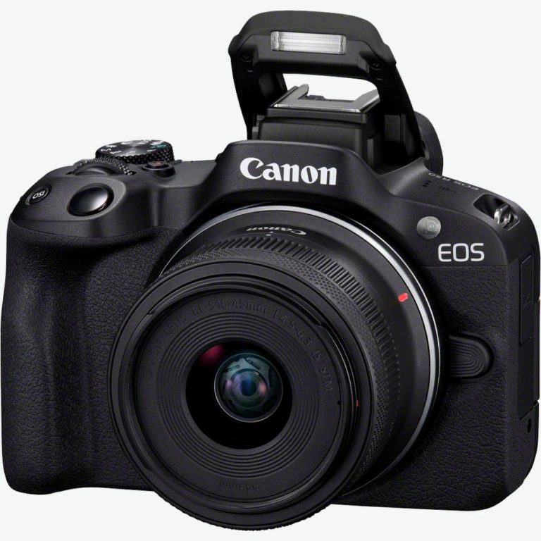 מצלמת מירורלס Canon R50 BK + RF-S 18-45 S Creator