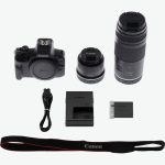 מצלמת מירורלס Canon R100 + RF-S 18-45 + RF 75-300