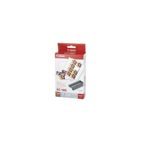 Canon KC-18IL Ink and Label Set