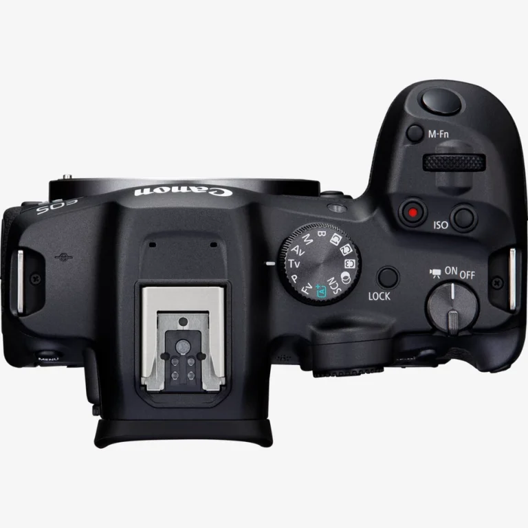 מצלמת Canon EOS R7 גוף בלבד - מבט עליון