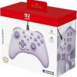 NSW2 CONTROLLER WIRED HORIPAD TURBO COZY LAVANDA NINTENDO SWITCH 2