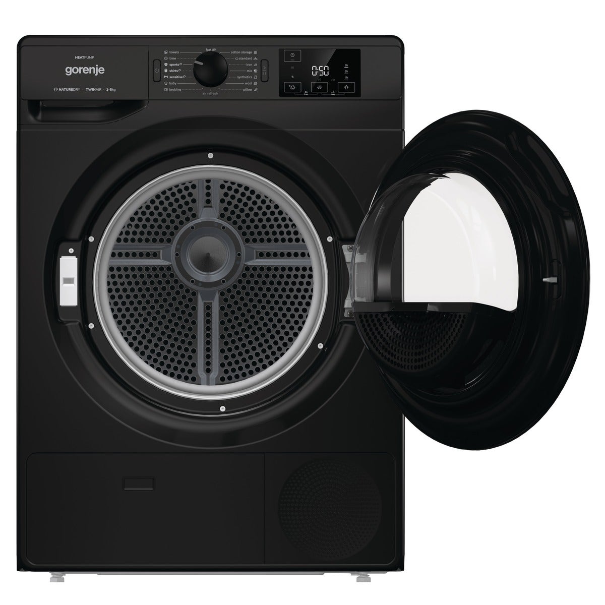 מייבש כביסה gorenje קונדנסור 8 ק"ג דגם DNE82/BGN - תמונה נוספת